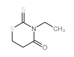 3-ethyl-2-sulfanylidene-1,3-thiazinan-4-one Structure