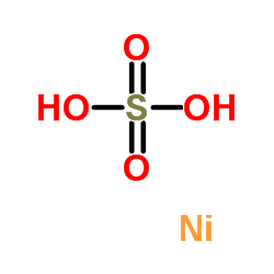 Nickel-sulfuric acid (1:1) structure
