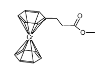 (Benzol)(Hydrozimtsaeure-methylester)-chrom(0)结构式