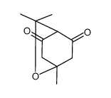 1,3,3-trimethyl-2-oxabicyclo[2.2.2]octane-5,8-dione结构式