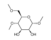 Methyl 4,6-di-O-methyl-α-D-mannopyranoside Structure