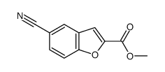 5-氰基苯并呋喃-2-羧酸甲酯结构式
