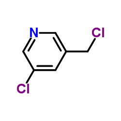 3-氯-5-(氯甲基)吡啶结构式