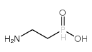 (2-Aminoethyl)phosphinic acid Structure