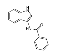 N-(1H-indol-3-yl)benzamide结构式