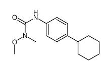 3-(4-cyclohexylphenyl)-1-methoxy-1-methylurea结构式