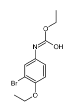ethyl N-(3-bromo-4-ethoxyphenyl)carbamate结构式