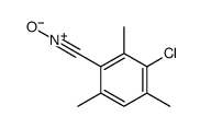 3-chloro-2,4,6-trimethylbenzonitrile oxide Structure
