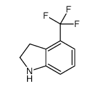 4-(Trifluoromethyl)-2,3-dihydro-1H-indole Structure