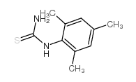 N-(2,4,6-三甲基苯基)硫脲结构式
