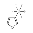 pentafluoro(furan-3-yl)-λ6-sulfane Structure