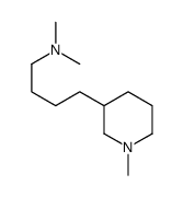 N,N-dimethyl-4-(1-methylpiperidin-3-yl)butan-1-amine Structure