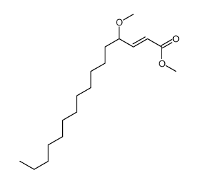 methyl 4-methoxyhexadec-2-enoate结构式