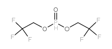 双(2,2,2-三氟乙基)亚磷酸酯结构式