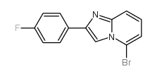 5-bromo-2-(4-fluorophenyl)imidazo[1,2-a]pyridine Structure