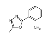 Benzenamine, 2-(5-methyl-1,3,4-oxadiazol-2-yl)- Structure