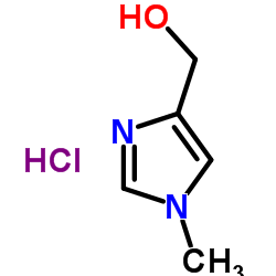 (1-METHYL-1H-IMIDAZOL-4-YL)METHANOL HYDROCHLORIDE Structure