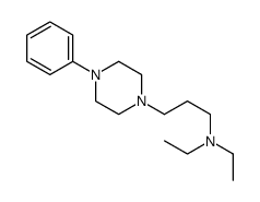 1-(diethylaminopropyl)-4-phenylpiperazine structure