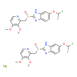 泮托拉唑镁结构式