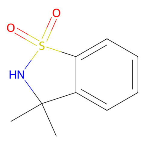 2,3-DIHYDRO-3,3-DIMETHYL-1,2-BENZISOTHIAZOLE 1,1-DIOXIDE Structure