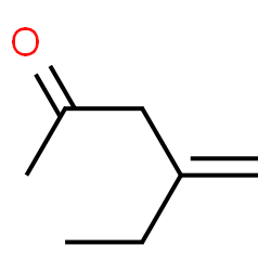 2-Hexanone, 4-methylene- (9CI) Structure