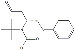 Tert-butyl(R)-(4-oxo-1-(phenylthio)butan-2-yl)carbamate Structure