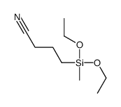 4-(diethoxymethylsilyl)butyronitrile结构式
