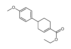ethyl 4-(4-methoxyphenyl)cyclohexene-1-carboxylate Structure