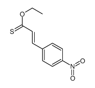 O-ethyl (E)-3-(4-nitrophenyl)prop-2-enethioate Structure