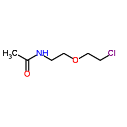 N-(2-(2-chloroethoxy)ethyl)acetamide Structure