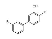 2-fluoro-5-(3-fluorophenyl)phenol Structure