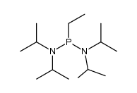 P-ethyl-N,N,N',N'-tetraisopropylphosphonous diamide结构式