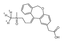 Olopatadine-d3 N-Oxide Structure