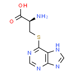 S-(6-purinyl)cysteine structure
