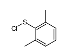 2,6-dimethylbenzenesulfenyl chloride结构式