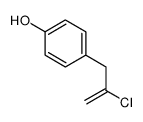 2-chloro-3-(4-hydroxyphenyl)-1-propene Structure