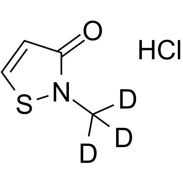2-甲基-4-异噻唑啉-3-酮-D3结构式