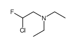 2-chloro-N,N-diethyl-2-fluoroethanamine Structure