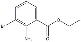 2-氨基-3-溴苯甲酸乙酯结构式