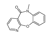 6-methylpyrido[2,3-b][1,5]benzoxazepin-5-one结构式