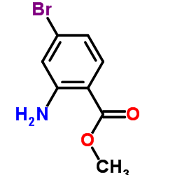 Methyl 2-amino-4-bromobenzoate Structure