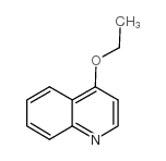4-乙氧基喹啉结构式