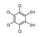 3,4,5,6-Tetrachloro-1,2-benzenedithiol结构式