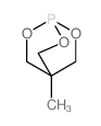 2,6,7-Trioxa-1-phosphabicyclo[2.2.2]octane,4-methyl-结构式
