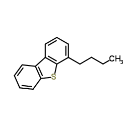 4-丁基二苯并噻吩结构式