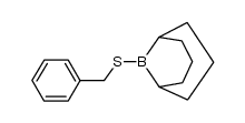 9-(benzylthio)-9-borabicyclo[3.3.1]nonane Structure
