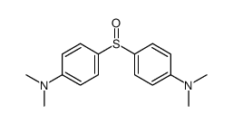 bis-(4-dimethylamino-phenyl)-sulfoxide结构式