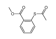 methyl 2-(acetylthio)benzoate structure