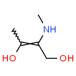 2-Butene-1,3-diol, 2-(methylamino)- (9CI) Structure