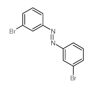Diazene,1,2-bis(3-bromophenyl)-结构式